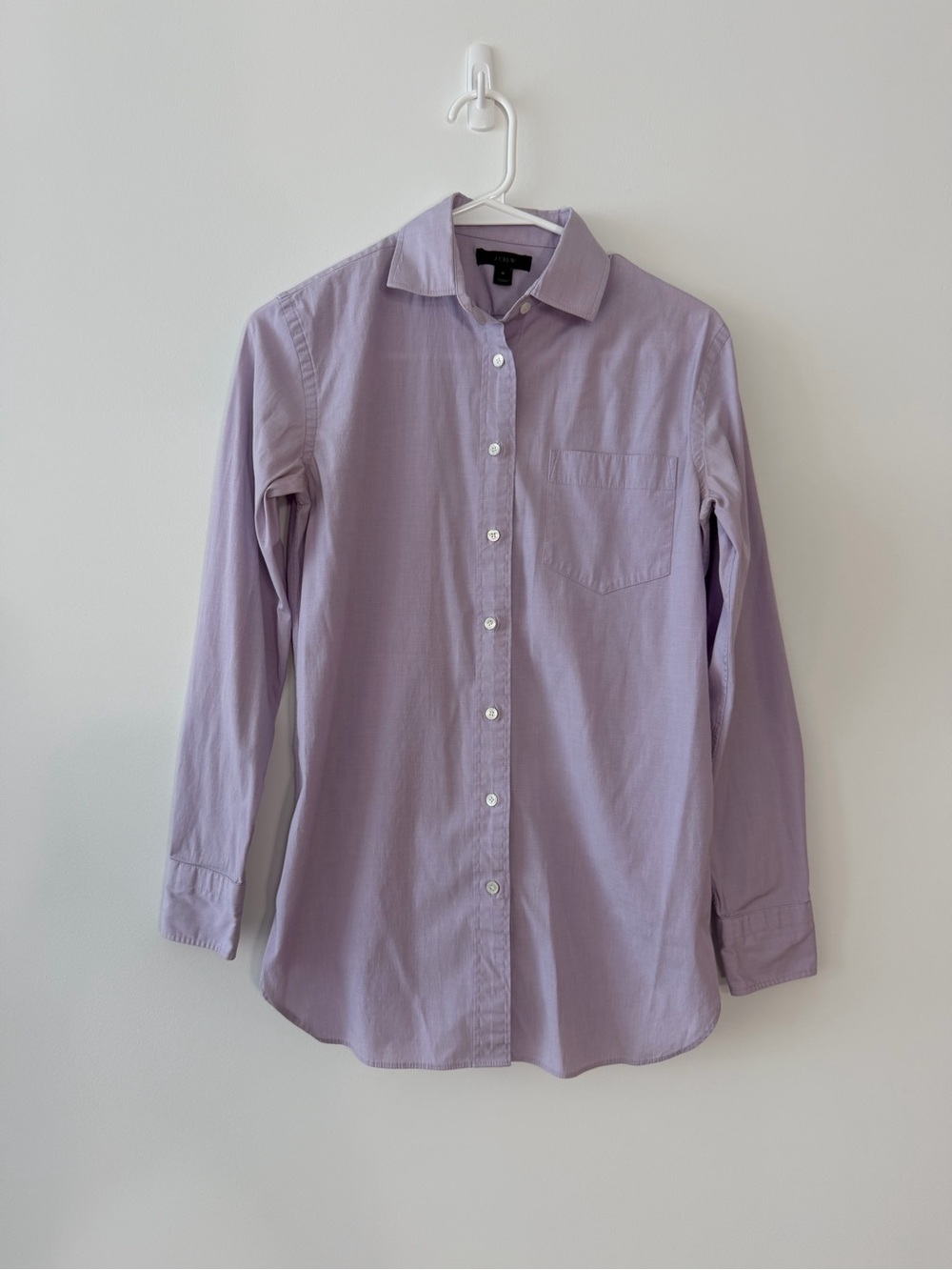 J. Crew Women's Lavender Button-Down Shirt